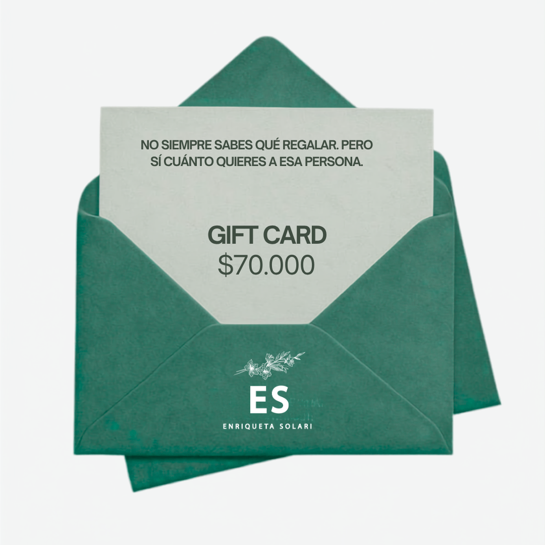 GIFT CARD $70.000 | Regala un momento para sí