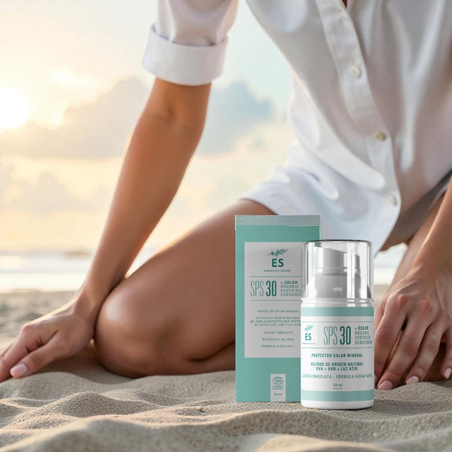 Sun Protector SPF 30 | Protector Solar Mineral con color