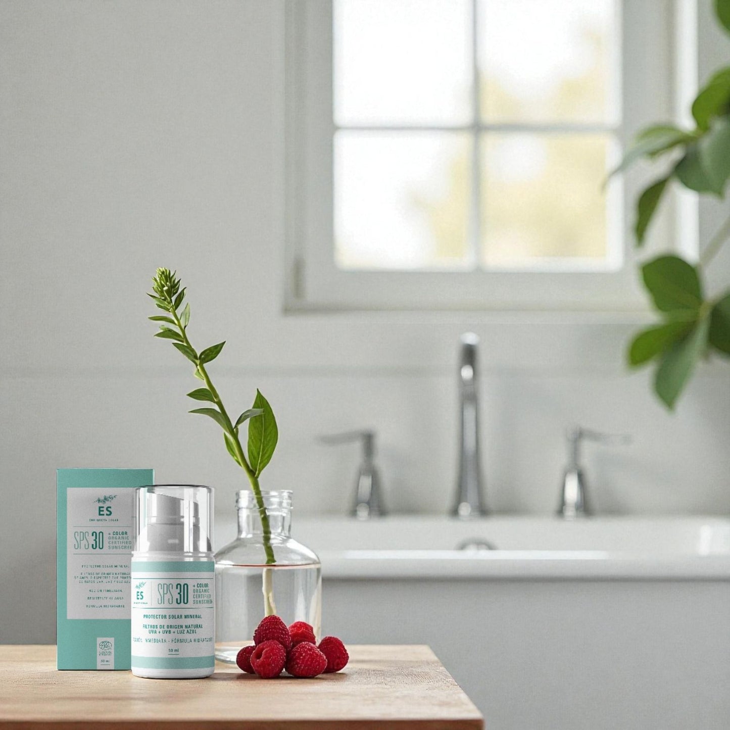 Sun Protector SPF 30 | Protector Solar Mineral con color