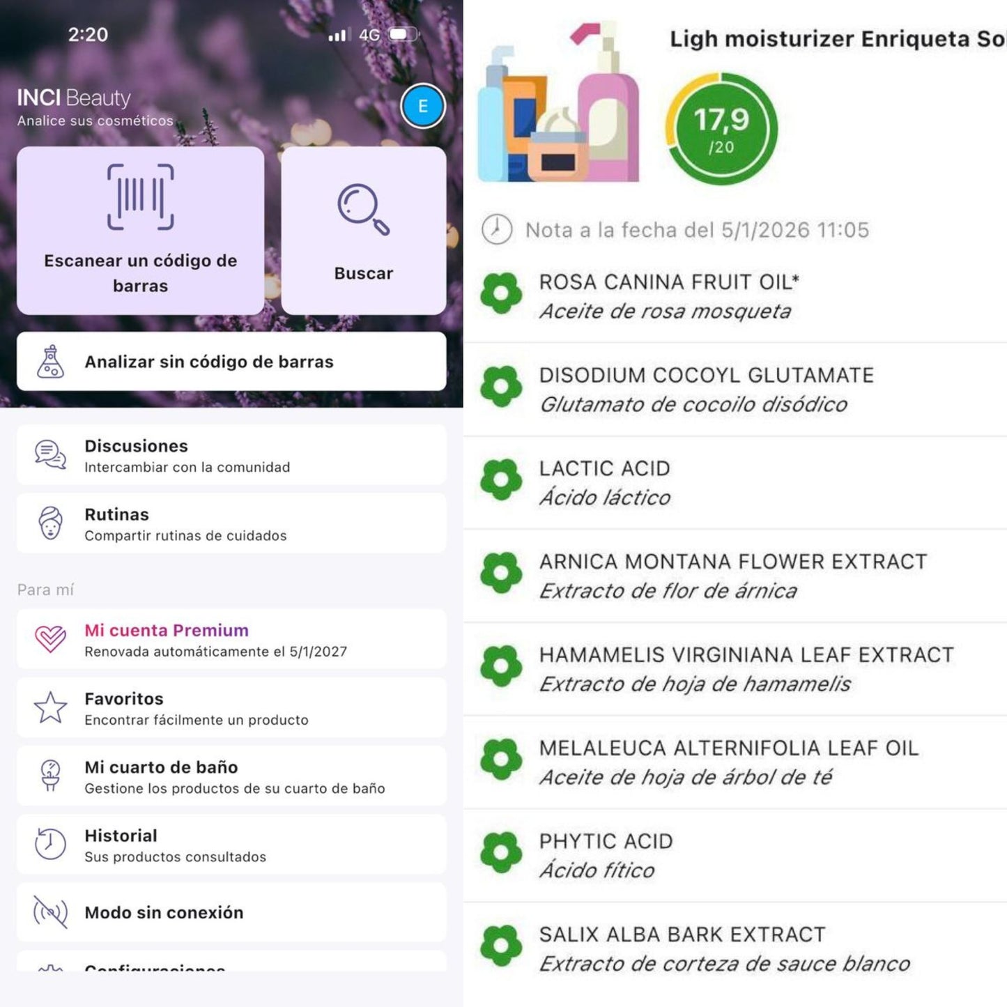 Light Moisturizer | Crema Hidratante Equilibrante