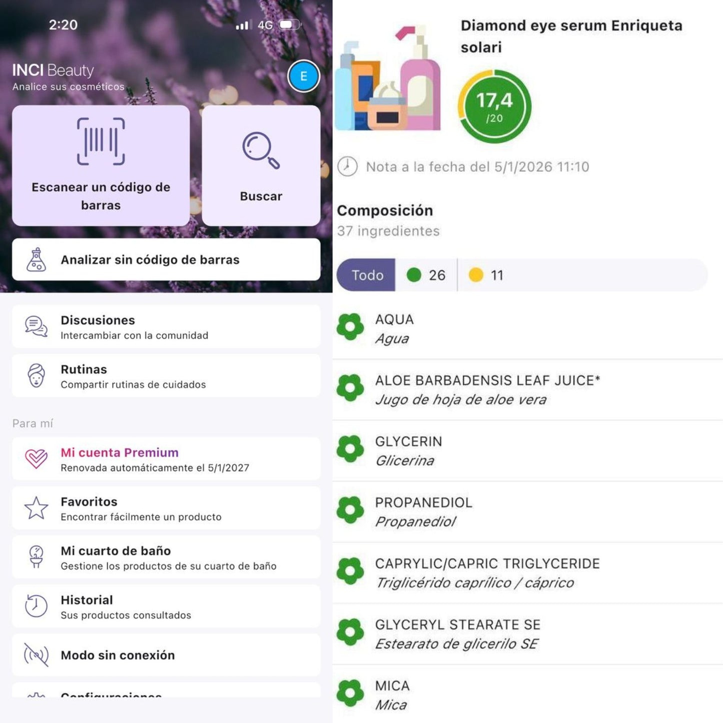 Diamond Eye Serum | Tratamiento Iluminador y Anti-Ojeras