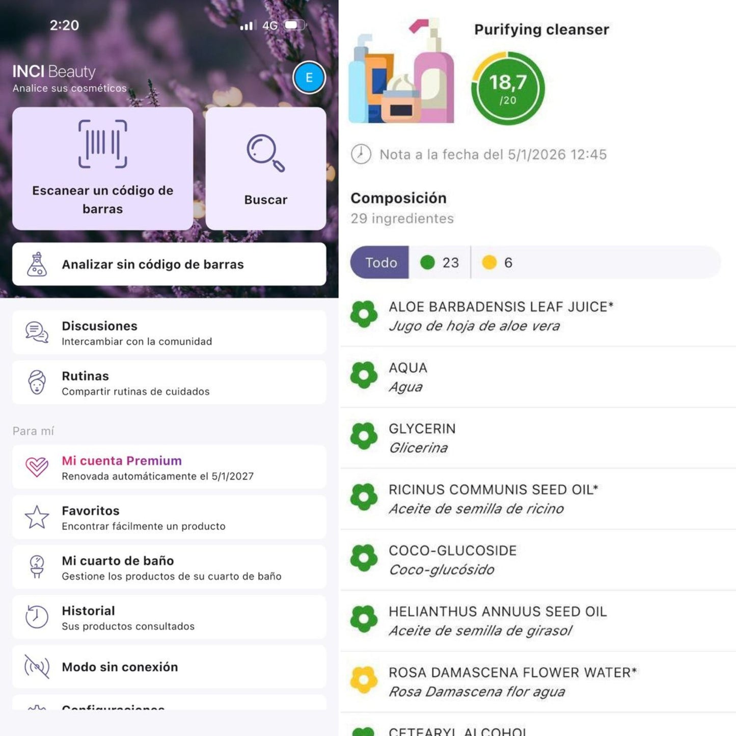 Purifying Cleanser | Emulsión de Limpieza Purificadora